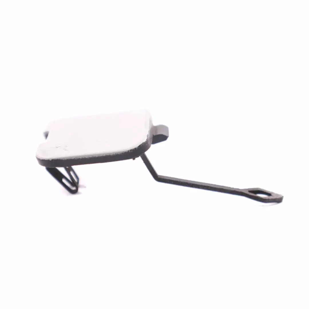 BMW E46 Towing Eye Hook Cover Flap Rear Bumper Titan Silver Metallic 354 8204372 - SKU 0000697-TS - Part number 0000697