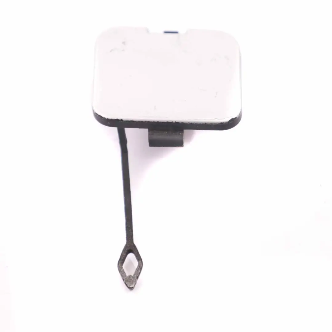 BMW E46 Towing Eye Hook Cover Flap Rear Bumper Titan Silver Metallic 354 8204372 - SKU 0000697-TS - Part number 0000697