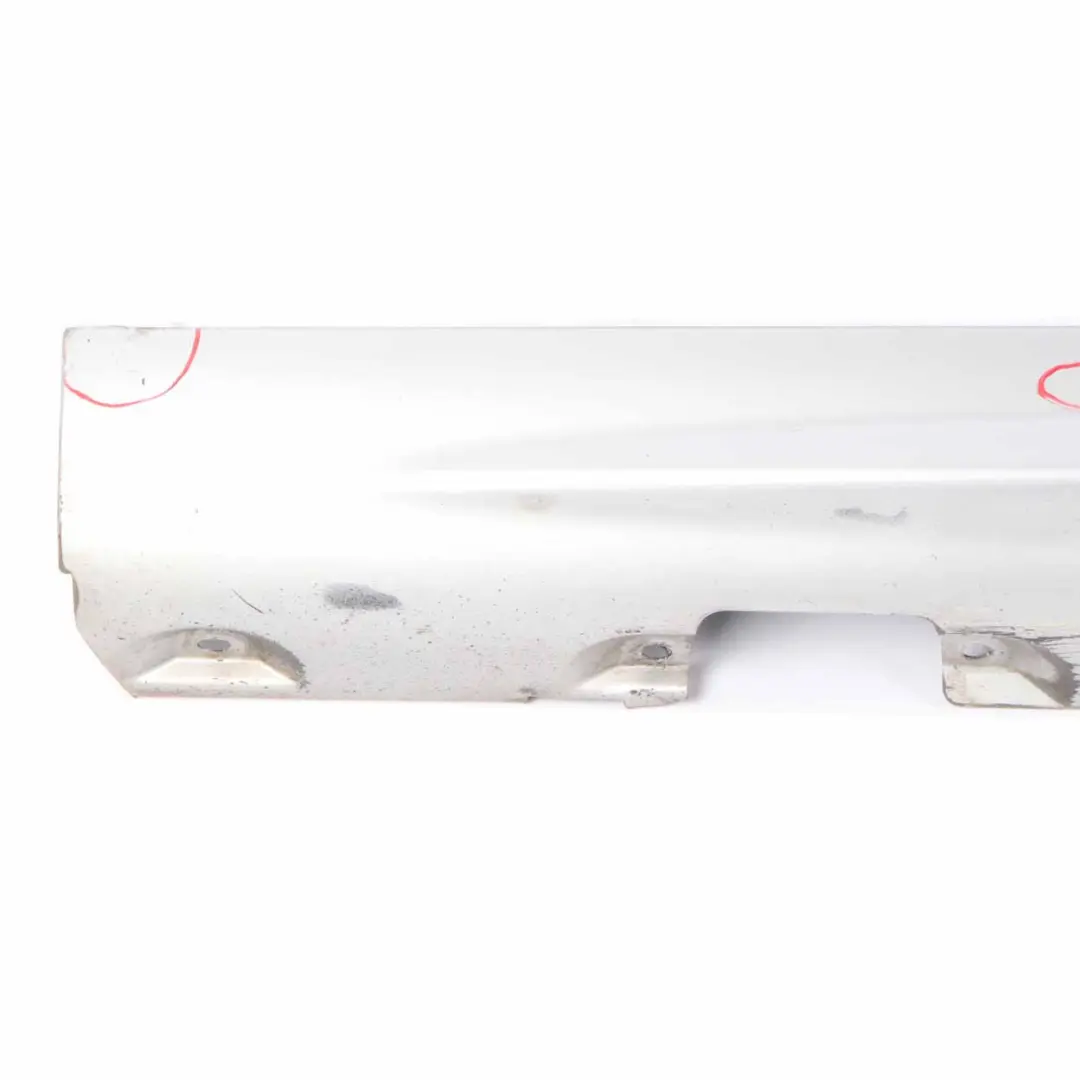 Side Skirt BMW E46 Coupe Cabrio Left N/S Sill Kick Panel Titan Silver - 354 to with Part number 0000766 Side Skirt BMW E46 Coupe Cabrio Left N/S Sill Kick Panel Titan Silver - 354 - SKU 0000766-TS - Part number 0000766