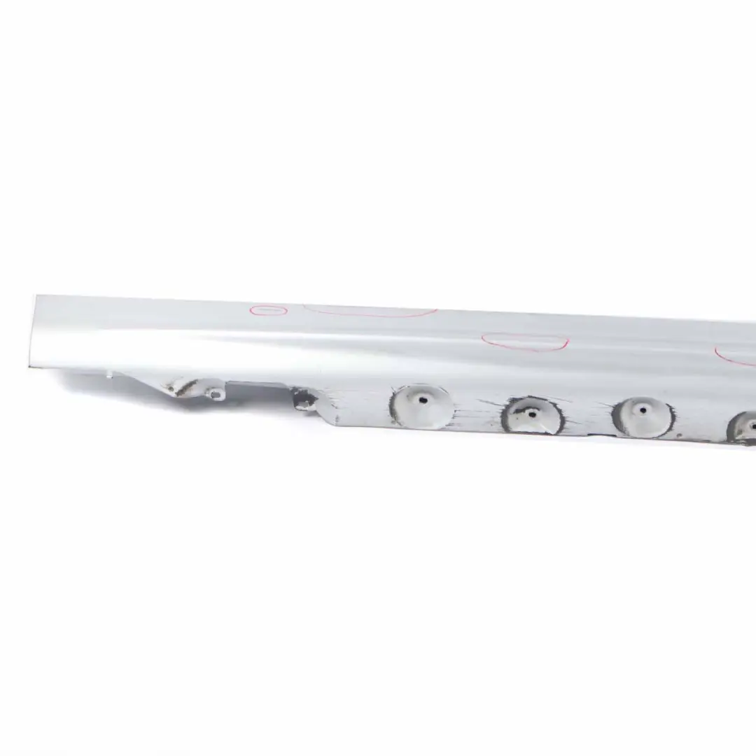 Side Skirt BMW E46 Coupe Cabrio Right O/S Sill Kick Panel Titan Silver - 354 to with Part number 0000767 Side Skirt BMW E46 Coupe Cabrio Right O/S Sill Kick Panel Titan Silver - 354 - SKU 0000767-TS - Part number 0000767