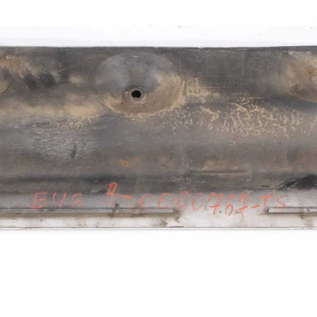 Side Skirt BMW E46 Coupe Cabrio Right O/S Sill Kick Panel Titan Silver - 354 to with Part number 0000767 Side Skirt BMW E46 Coupe Cabrio Right O/S Sill Kick Panel Titan Silver - 354 - SKU 0000767-TS - Part number 0000767