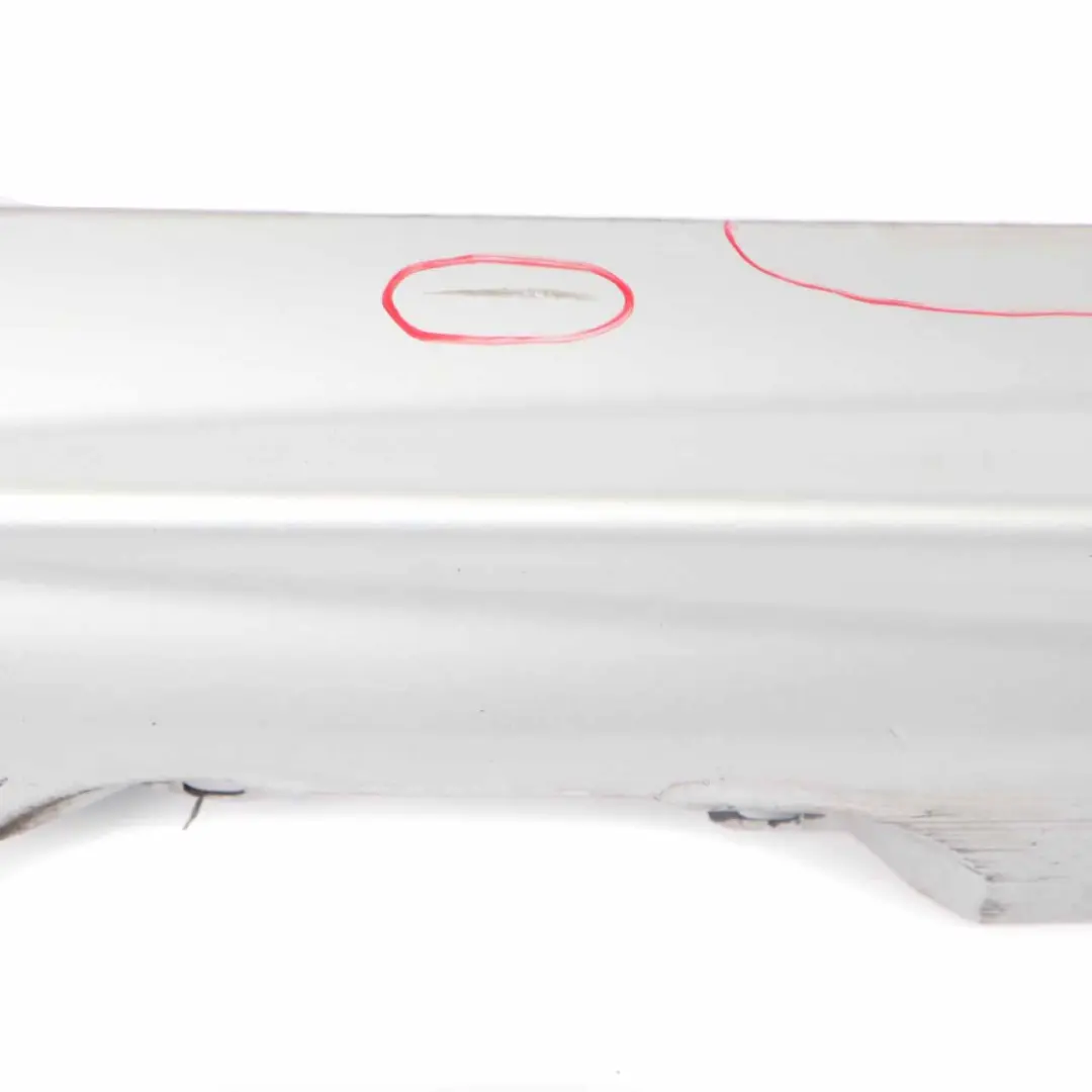 Side Skirt BMW E46 Coupe Cabrio Right O/S Sill Kick Panel Titan Silver - 354 to with Part number 0000767 Side Skirt BMW E46 Coupe Cabrio Right O/S Sill Kick Panel Titan Silver - 354 - SKU 0000767-TS - Part number 0000767