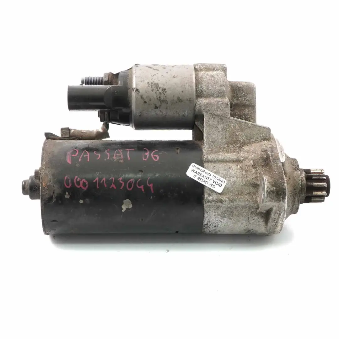 Motorino di avviamento per Volkswagen VW Golf VI Passat B6 2.0 TDI Diesel con numero di parte 0001123044 Volkswagen VW Golf VI Passat B6 2.0 TDI Diesel Motorino di avviamento - SKU 0001123044 - Numero di parte 0001123044