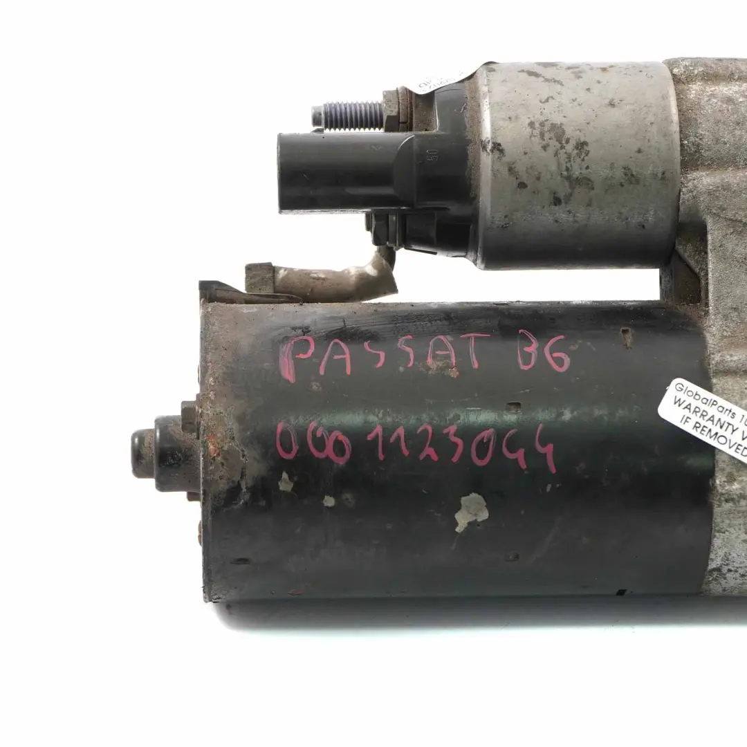 Starter Motor to Volkswagen VW Golf VI Passat B6 2.0 TDI Diesel Engine with Part number 0001123044 Volkswagen VW Golf VI Passat B6 2.0 TDI Diesel Engine Starter Motor - SKU 0001123044 - Part number 0001123044