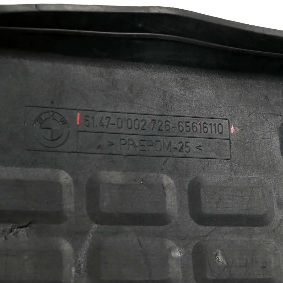 BMW X5 Series E53 Fitted Luggage Compartment Cargo Boot Protector Mat - SKU 0002726 - Part number 0002726