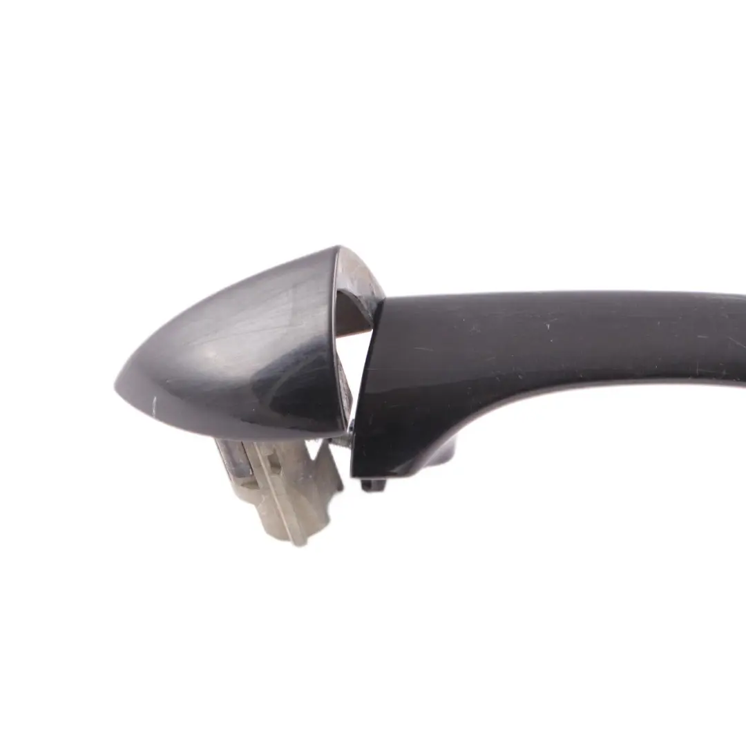 Left Door Handle Grab Catch Cover Black Sapphire Metallic 475 to BMW X5 E53 Rear with Part number 0007422 BMW X5 E53 Rear Left Door Handle Grab Catch Cover Black Sapphire Metallic 475 - SKU 0007422-BS1 - Part number 0007422