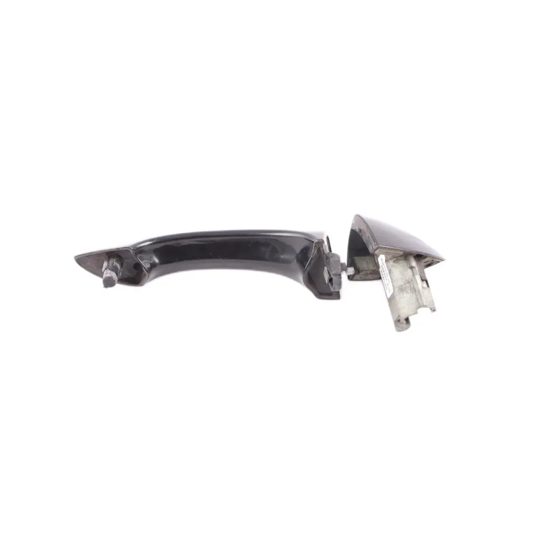 BMW X5 E53 Rear Left Door Handle Grab Catch Cover Black Sapphire Metallic 475 - SKU 0007422-BS1 - Part number 0007422
