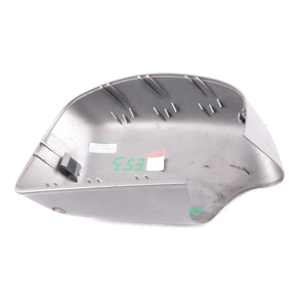 Wing Mirror Cover Cap Front Left N/S Sterling Grey Metallic 472 to BMW E53 with Part number 0007739 BMW E53 Wing Mirror Cover Cap Front Left N/S Sterling Grey Metallic 472 - SKU 0007739-STG - Part number 0007739