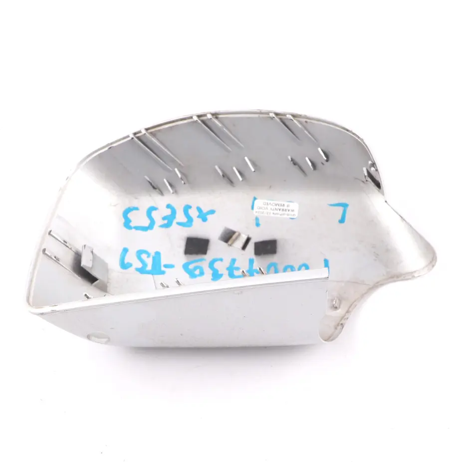 vorne links N/S Außenspiegelkappe Titansilber 354 für BMW E53 1 mit Teilenummer 0007739 BMW E53 1 vorne links N/S Außenspiegelkappe Titansilber 354 - SKU 0007739-TS1 - Teilenummer 0007739