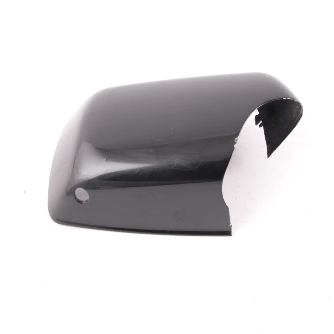 Wing Mirror Right O/S Cover Cap Black Sapphire Metallic 475 to BMW X5 E53 with Part number 0007740 BMW X5 E53 Wing Mirror Right O/S Cover Cap Black Sapphire Metallic 475 - SKU 0007740-BS - Part number 0007740