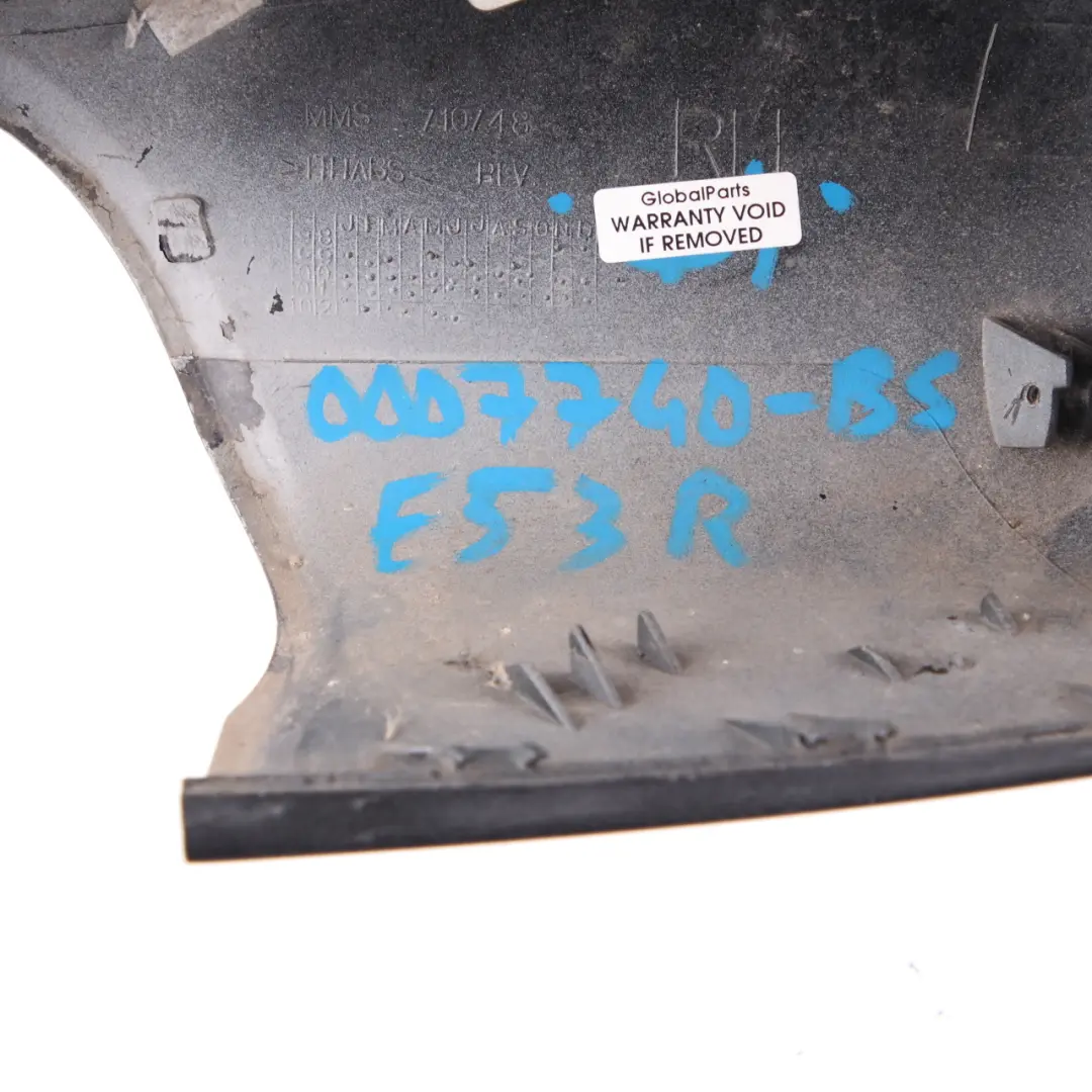 Aussenspiege Abdeckung Spiegel Rechts Black Sapphire Schwarz für BMW X5 er E53 mit Teilenummer 0007740 BMW X5 er E53 Aussenspiege Abdeckung Spiegel Rechts Black Sapphire Schwarz - SKU 0007740-BS - Teilenummer 0007740