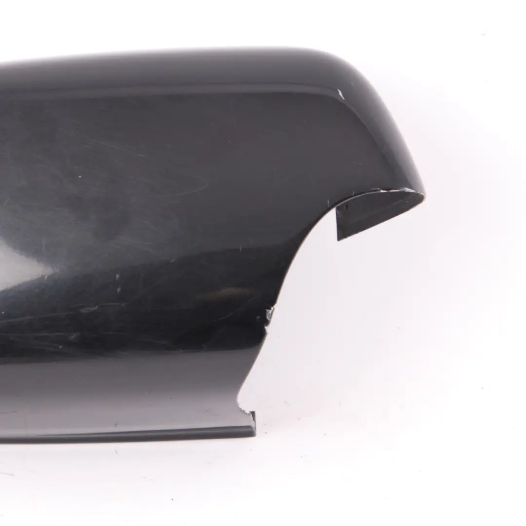 Wing Mirror Right O/S Cover Cap Black Sapphire Metallic 475 to BMW X5 E53 with Part number 0007740 BMW X5 E53 Wing Mirror Right O/S Cover Cap Black Sapphire Metallic 475 - SKU 0007740-BS - Part number 0007740