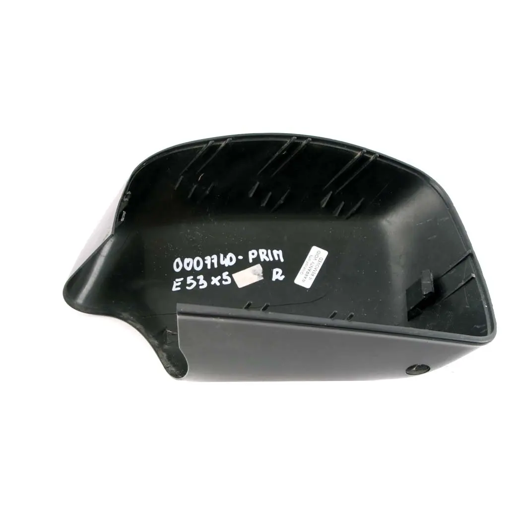 Wing Mirror Cover BMW X5 E53 Right O/S Cap Casing Housing Primed to with Part number 0007740 Wing Mirror Cover BMW X5 E53 Right O/S Cap Casing Housing Primed - SKU 0007740-PRIM - Part number 0007740