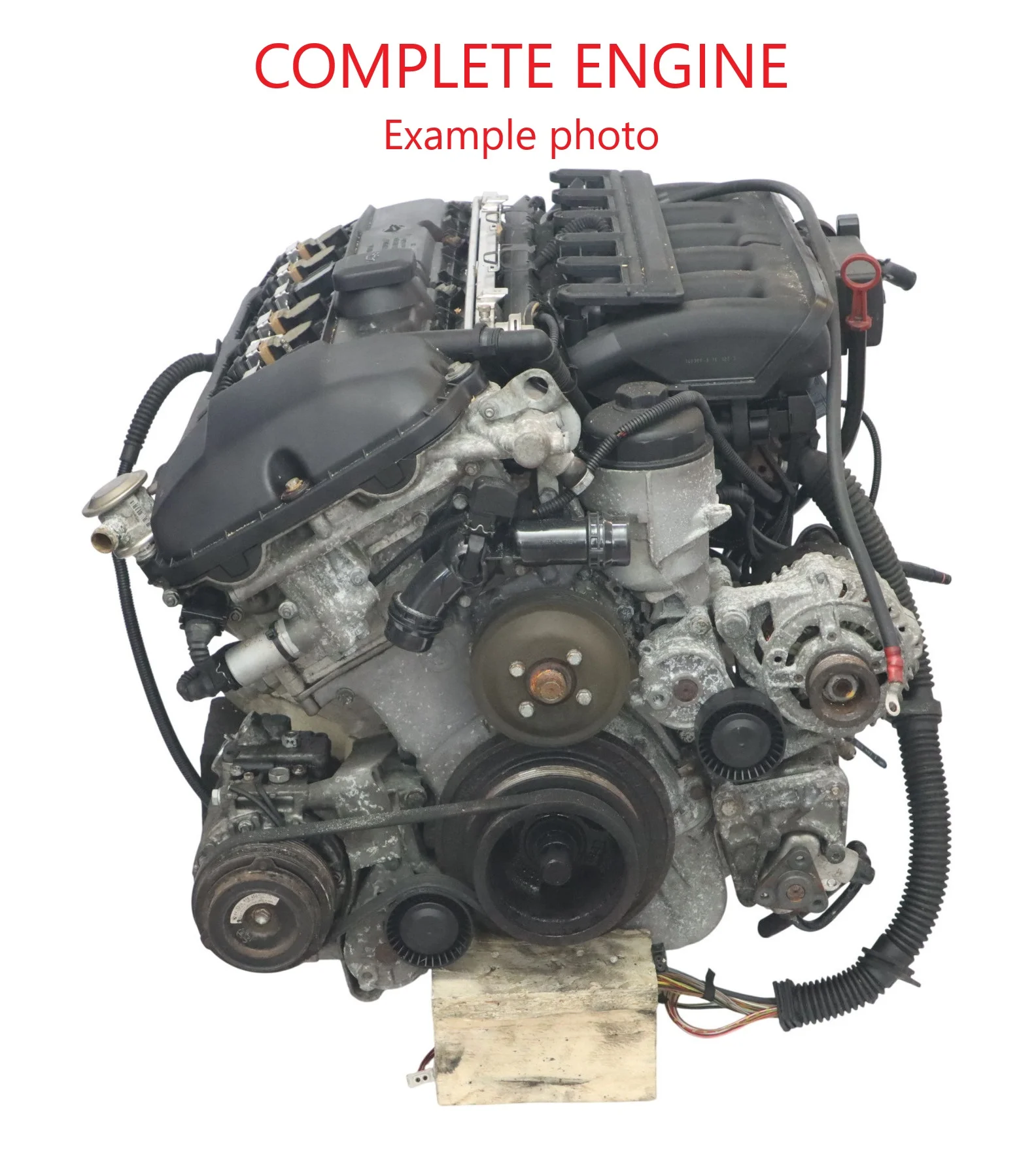 BMW E46 323i 323Ci Petrol M52 170HP Bare Engine 256S4 with 109k miles SKU 0007953 - Part number 0007953