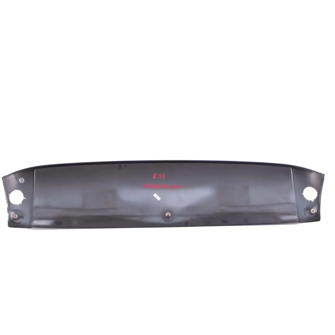 BMW X5 E53 Coperchio bagagliaio posteriore Spoiler superiore Trim Nero Zaffiro - SKU 0008798-BS1 - Numero di parte 0008798