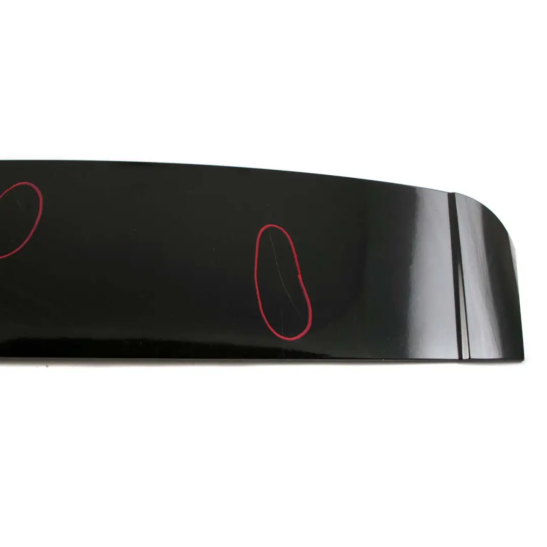 Coperchio bagagliaio posteriore Spoiler superiore Trim Nero Zaffiro per BMW X5 E53 con numero di parte 0008798 BMW X5 E53 Coperchio bagagliaio posteriore Spoiler superiore Trim Nero Zaffiro - SKU 0008798-BS1 - Numero di parte 0008798