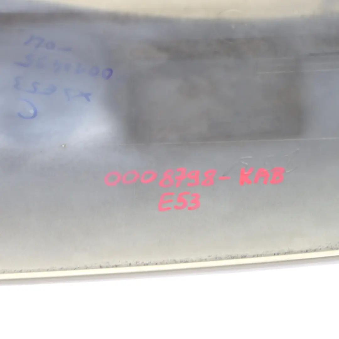 BMW X5 E53 Rear Upper Spoiler Tailagte Boot Panel Trim Kalahari Beige - 481 - SKU 0008798-KAB - Part number 0008798