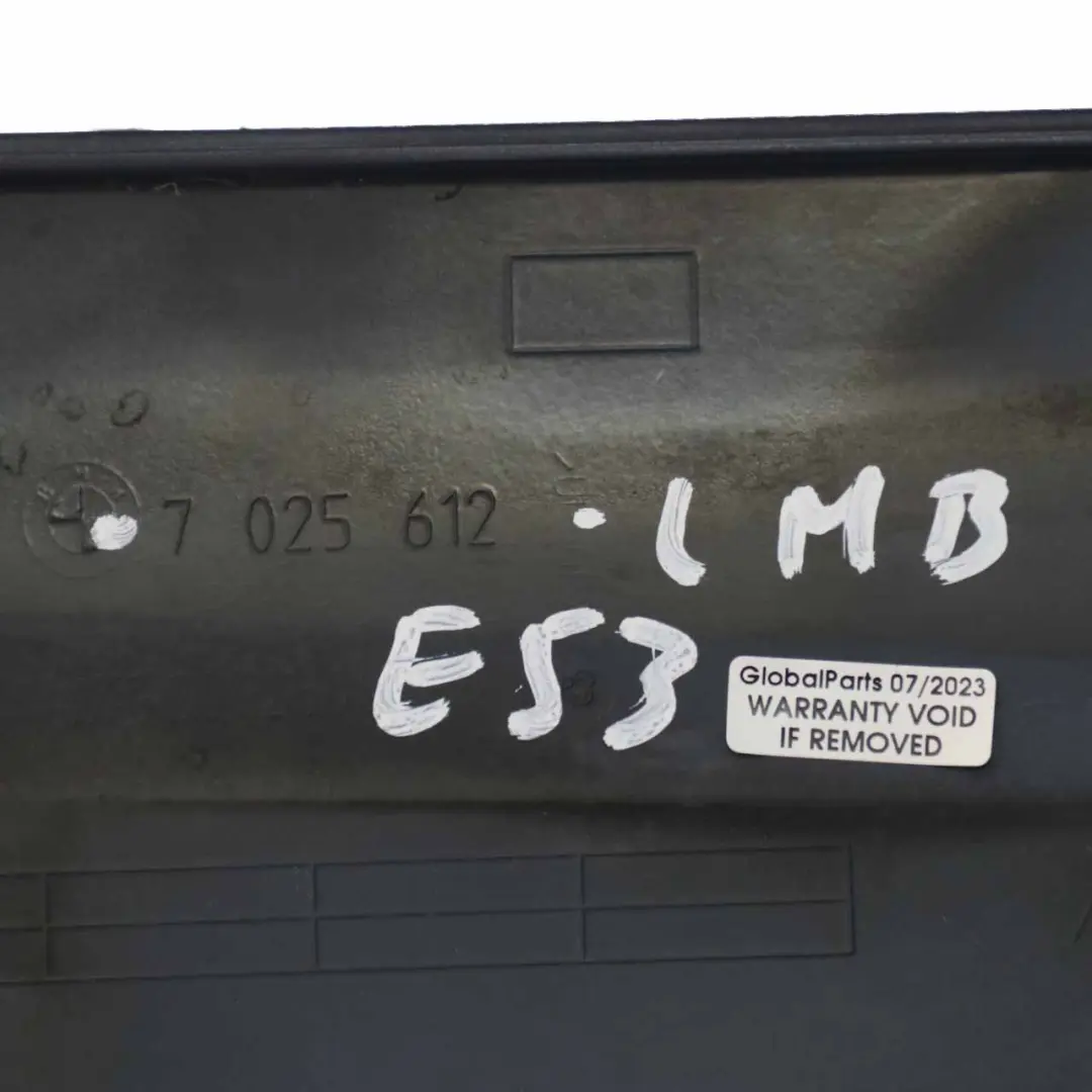 BMW X5 E53 Spoiler arrière Couvercle de coffre supérieur Bleu Le Mans - 381 - SKU 0008798-LMB - Numéro de pièce 0008798