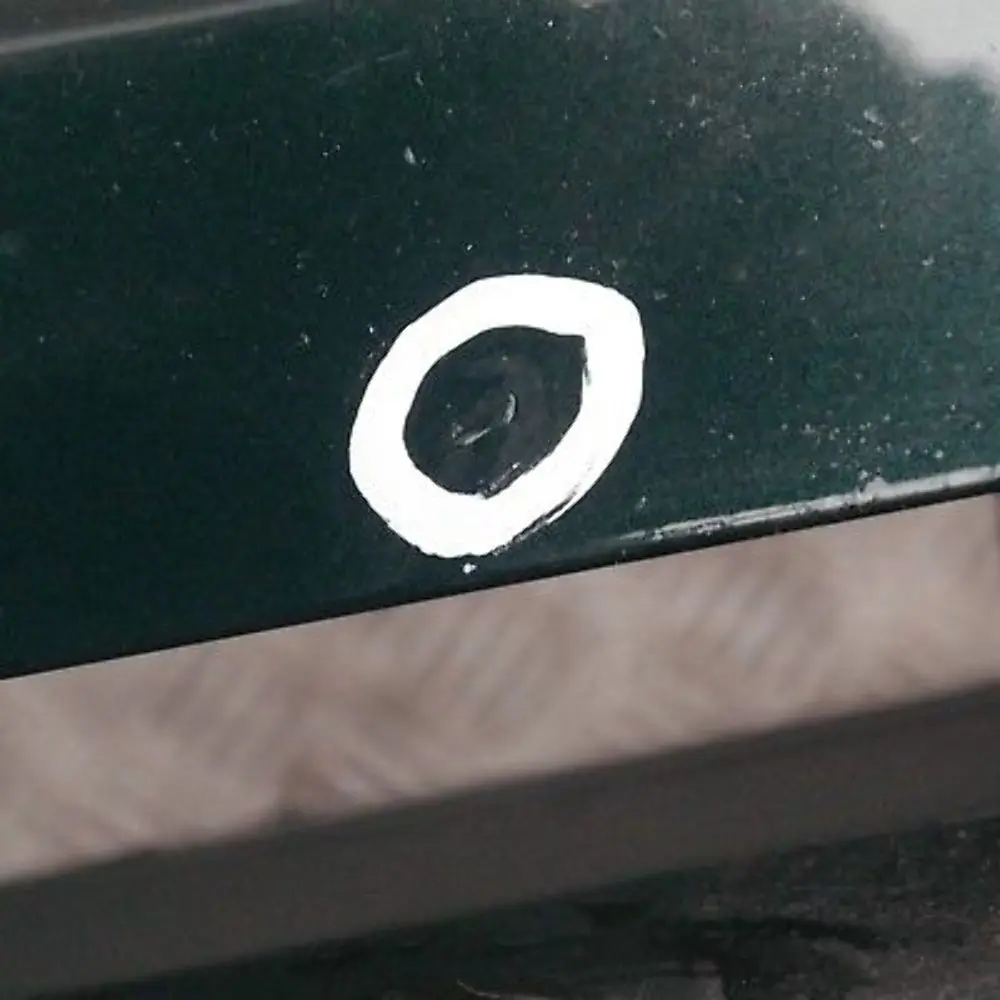 BMW X5 E53 Parachoques delantero PDC Oxfordgruen Verde Oxford metalizado - 430 - SKU 0010150-OXF - Número de pieza 10150