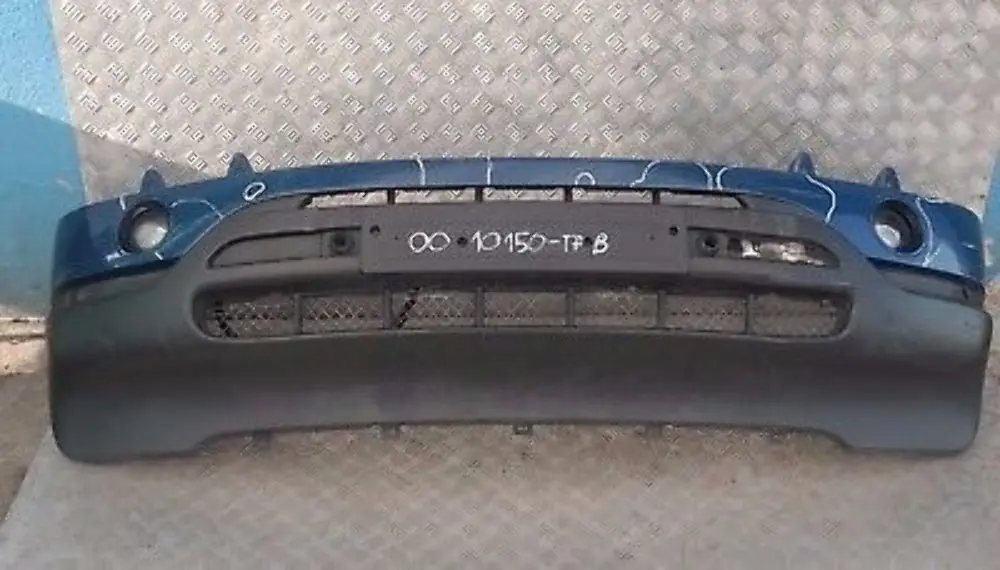 Front Bumper Panel PDC Topasblau Topaz Blue Metallic - 361 to BMW X5 Series E53 with Part number 10150 BMW X5 Series E53 Front Bumper Panel PDC Topasblau Topaz Blue Metallic - 361 - SKU 0010150-TPB - Part number 10150