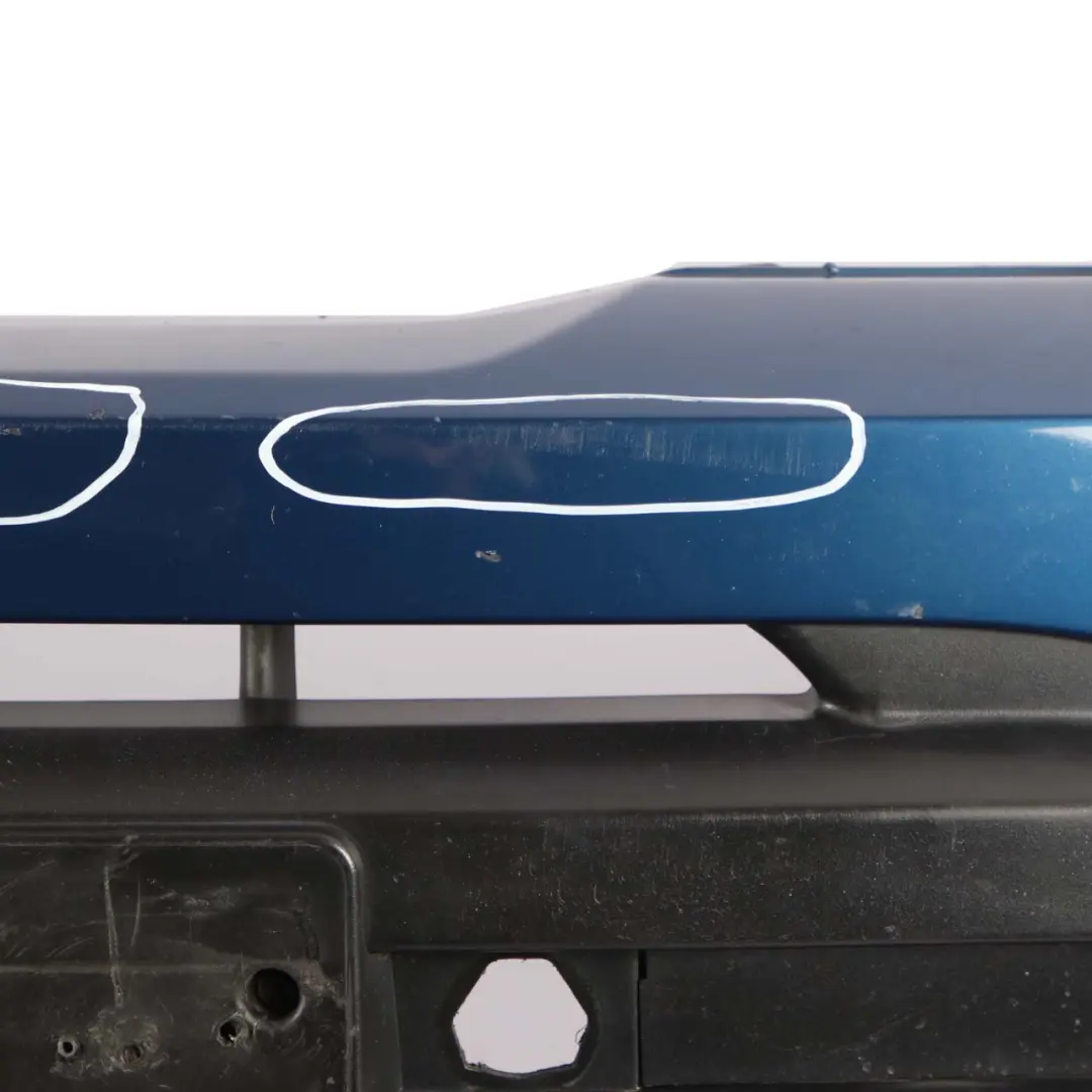 Front Bumper Panel PDC Topasblau Topaz Blue Metallic - 361 to BMW X5 E53 with Part number 0010150 BMW X5 E53 Front Bumper Panel PDC Topasblau Topaz Blue Metallic - 361 - SKU 0010150-TPB2 - Part number 0010150