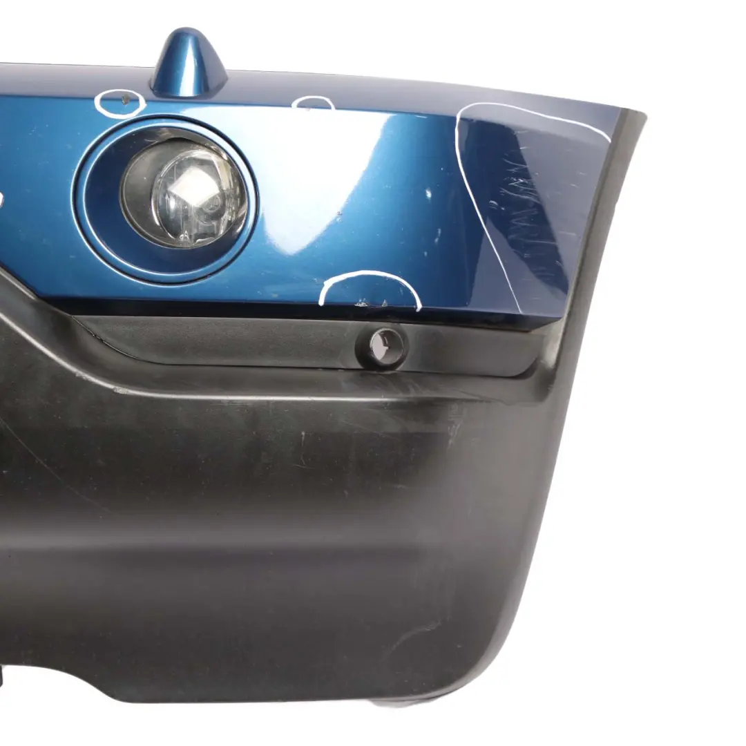 Front Bumper Panel PDC Topasblau Topaz Blue Metallic - 361 to BMW X5 E53 with Part number 0010150 BMW X5 E53 Front Bumper Panel PDC Topasblau Topaz Blue Metallic - 361 - SKU 0010150-TPB2 - Part number 0010150