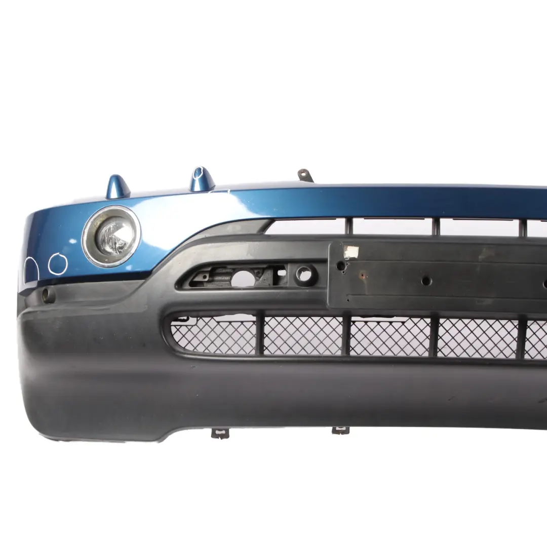 Front Bumper Panel PDC Topasblau Topaz Blue Metallic - 361 to BMW X5 E53 with Part number 0010150 BMW X5 E53 Front Bumper Panel PDC Topasblau Topaz Blue Metallic - 361 - SKU 0010150-TPB4 - Part number 0010150