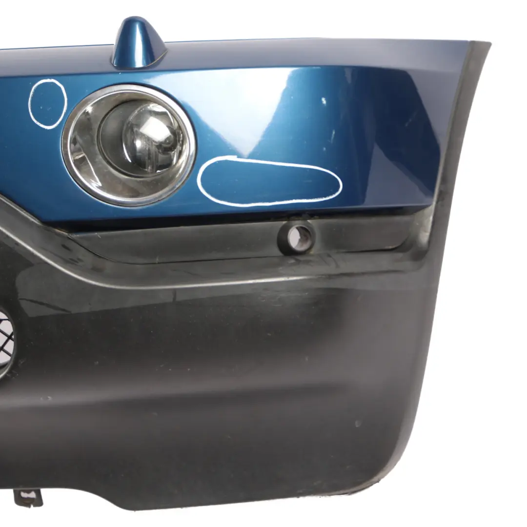 BMW X5 E53 Front Bumper Panel PDC Topasblau Topaz Blue Metallic - 361 - SKU 0010150-TPB4 - Part number 0010150