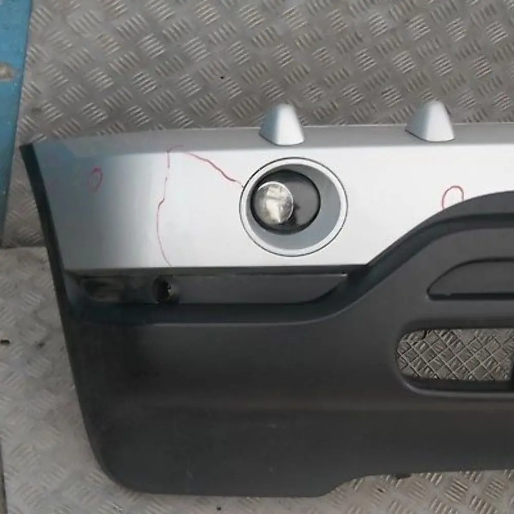 FRONT BUMPER PANEL PDC TITANSILBER TITAN SILVER SILBER- 354 to BMW X5 SERIES E53 with Part number 51110010150 BMW X5 SERIES E53 FRONT BUMPER PANEL PDC TITANSILBER TITAN SILVER SILBER- 354 - SKU 0010150-TS - Part number 51110010150