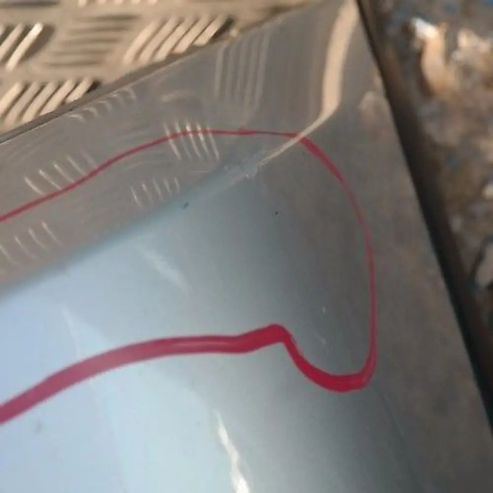 Front Bumper Panel PDC Titansilber Titan Silver Metallic - 354 to BMW X5 Series E53 with Part number 10150 BMW X5 Series E53 Front Bumper Panel PDC Titansilber Titan Silver Metallic - 354 - SKU 0010150-TS3 - Part number 10150