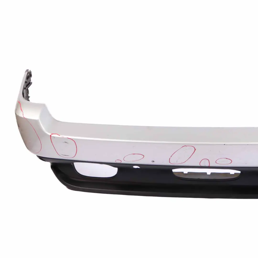 BMW X5 E53 Rear Bumper Panel PDC Titansilber Titan Silver Metallic - 354 - SKU 0010154-TS - Part number 0010154