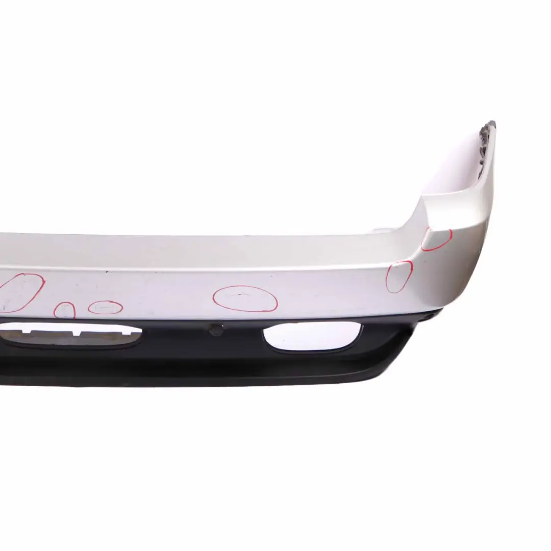 Bumper Panel PDC Titansilber Titan Silver Metallic - 354 to BMW X5 E53 Rear with Part number 0010154 BMW X5 E53 Rear Bumper Panel PDC Titansilber Titan Silver Metallic - 354 - SKU 0010154-TS - Part number 0010154