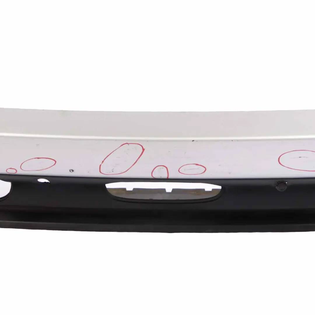 BMW X5 E53 Rear Bumper Panel PDC Titansilber Titan Silver Metallic - 354 - SKU 0010154-TS - Part number 0010154