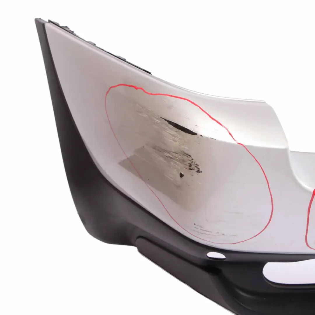 BMW X5 E53 Rear Bumper Panel PDC Titansilber Titan Silver Metallic - 354 - SKU 0010154-TS - Part number 0010154