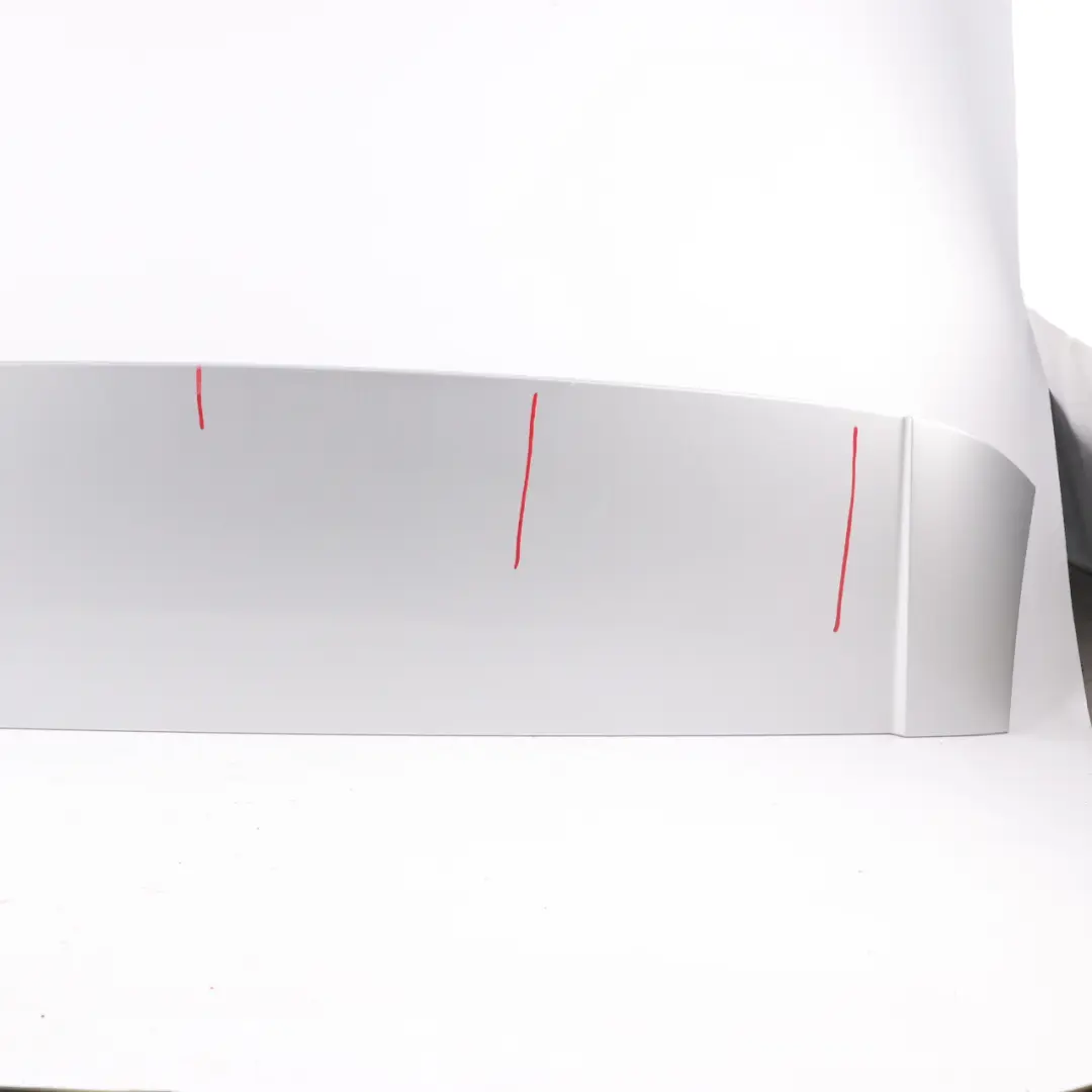 BMW X5 E53 Rear Boot Lid Tailgate Upper Spoiler Trim Titansilber Silver 354 - SKU 0010495-TS - Part number 0010495
