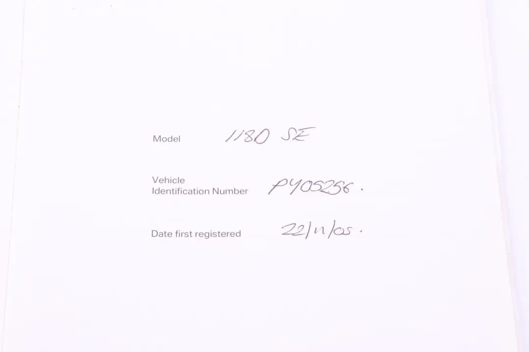 BMW 1 3 Series E87 E90 E91 Service Booklet 01410159350 0159350 - SKU 0011972-3 - Part number 11972