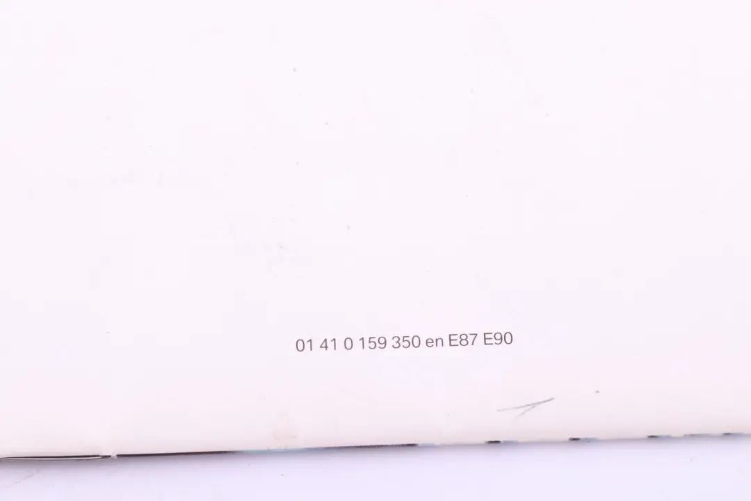 BMW 1 3 Series E87 E90 E91 Service Booklet 01410159350 0159350 - SKU 0011972-3 - Part number 11972