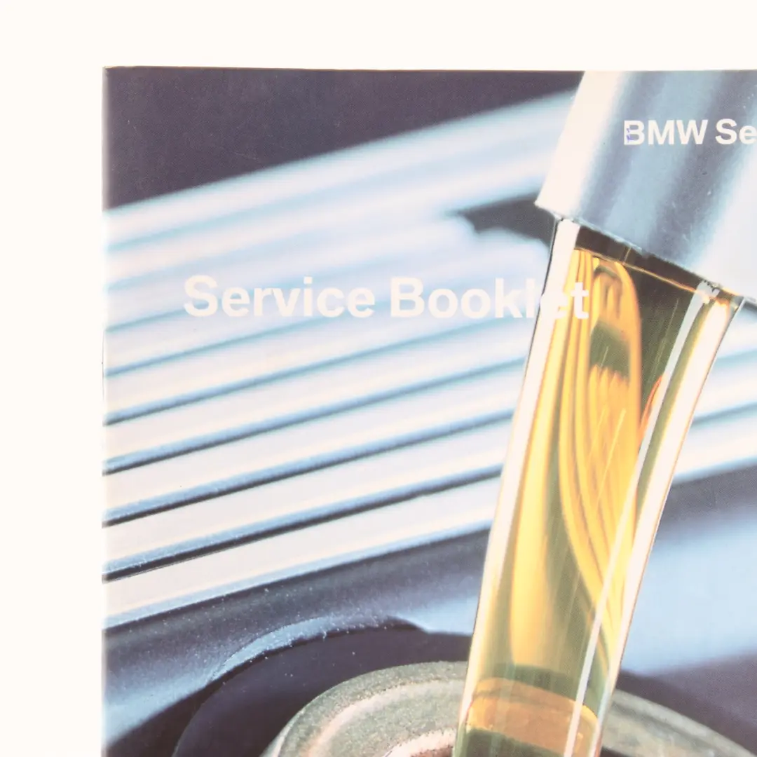 BMW E87 E90 E91 Libro Mantenimiento Manual Servicio - SKU 0011972-4 - Número de pieza 0011972