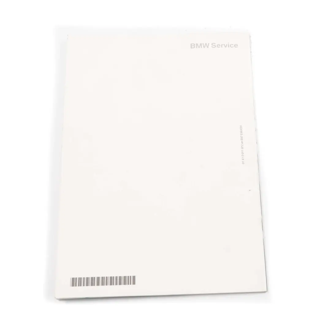 Service Booklet 014100 00 to BMW 1 3 Series E87 E90 E91 with Part number 0011972 BMW 1 3 Series E87 E90 E91 Service Booklet 014100 00 - SKU 11972 - Part number 0011972