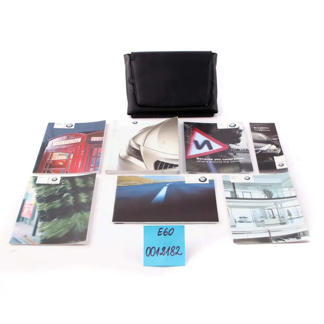Service Book Booklet Case Pouch Wallet to BMW 6 E63 Coupe with Part number 0012182 BMW 6 E63 Coupe Service Book Booklet Case Pouch Wallet - SKU 0012182-1 - Part number 0012182