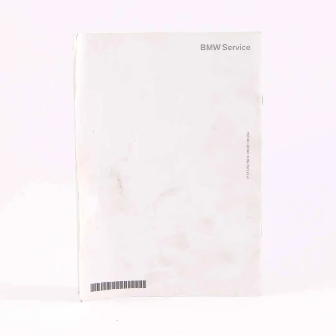 Service Book BMW E60 E61 E63 E64 Booklet Instruction to with Part number 0012182 Service Book BMW E60 E61 E63 E64 Booklet Instruction - SKU 0012182-2 - Part number 0012182