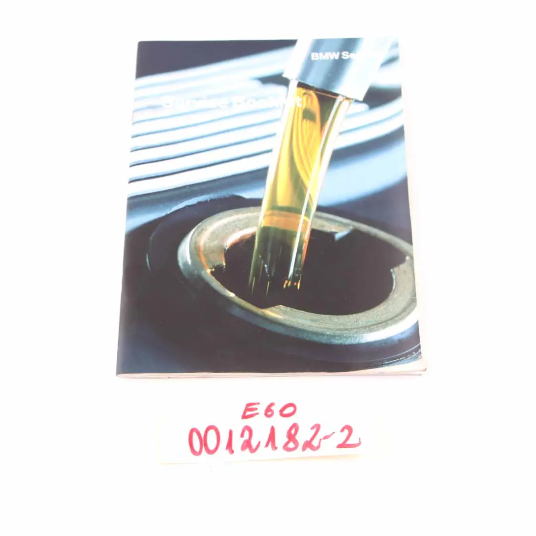 Service Book BMW E60 E61 E63 E64 Booklet Instruction to with Part number 0012182 Service Book BMW E60 E61 E63 E64 Booklet Instruction - SKU 0012182-2 - Part number 0012182
