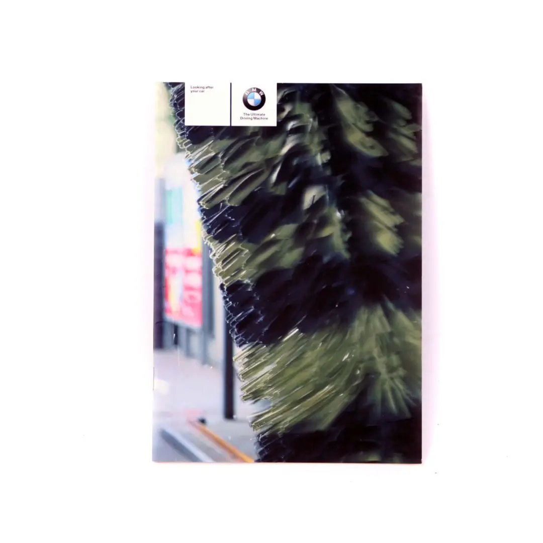 BMW 5 E60 E61 Service Book Booklet Case Pouch Wallet - SKU 0012182 - Part number 0012182