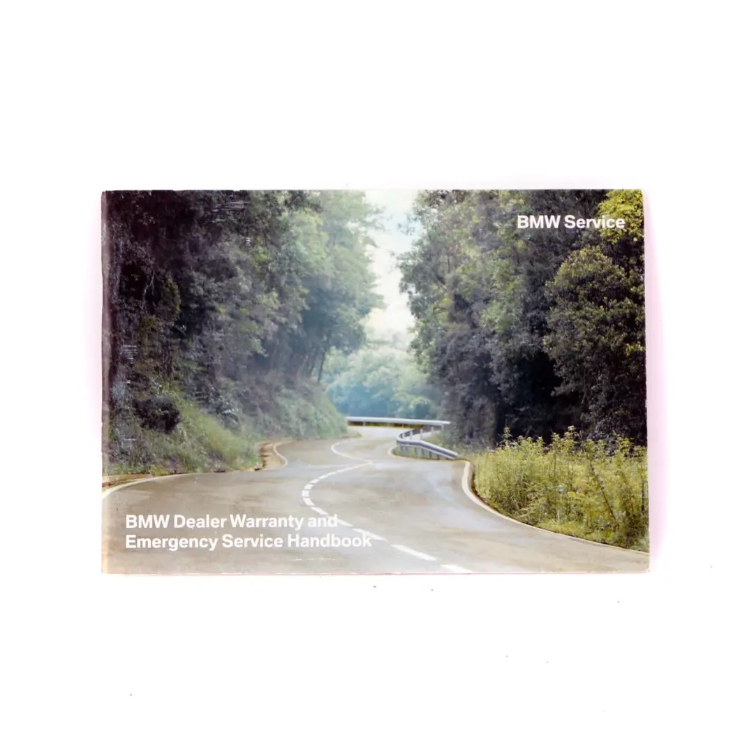 BMW 5 E60 E61 Service Book Booklet Case Pouch Wallet - SKU 0012182 - Part number 0012182