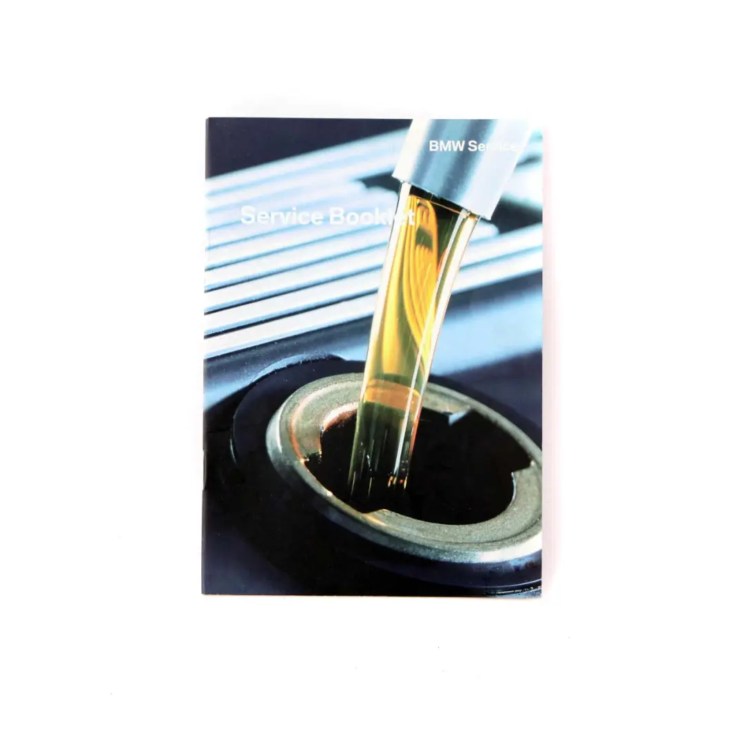 BMW 5 E60 E61 Service Book Booklet Case Pouch Wallet - SKU 0012182 - Part number 0012182