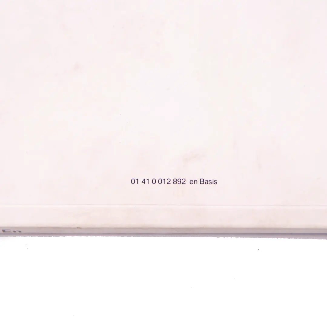 Owner's Handbook Book Pouch Case Wallet Set to BMW 3 Series E90 E91 with Part number 0012892 BMW 3 Series E90 E91 Owner's Handbook Book Pouch Case Wallet Set - SKU 0012892 - Part number 0012892