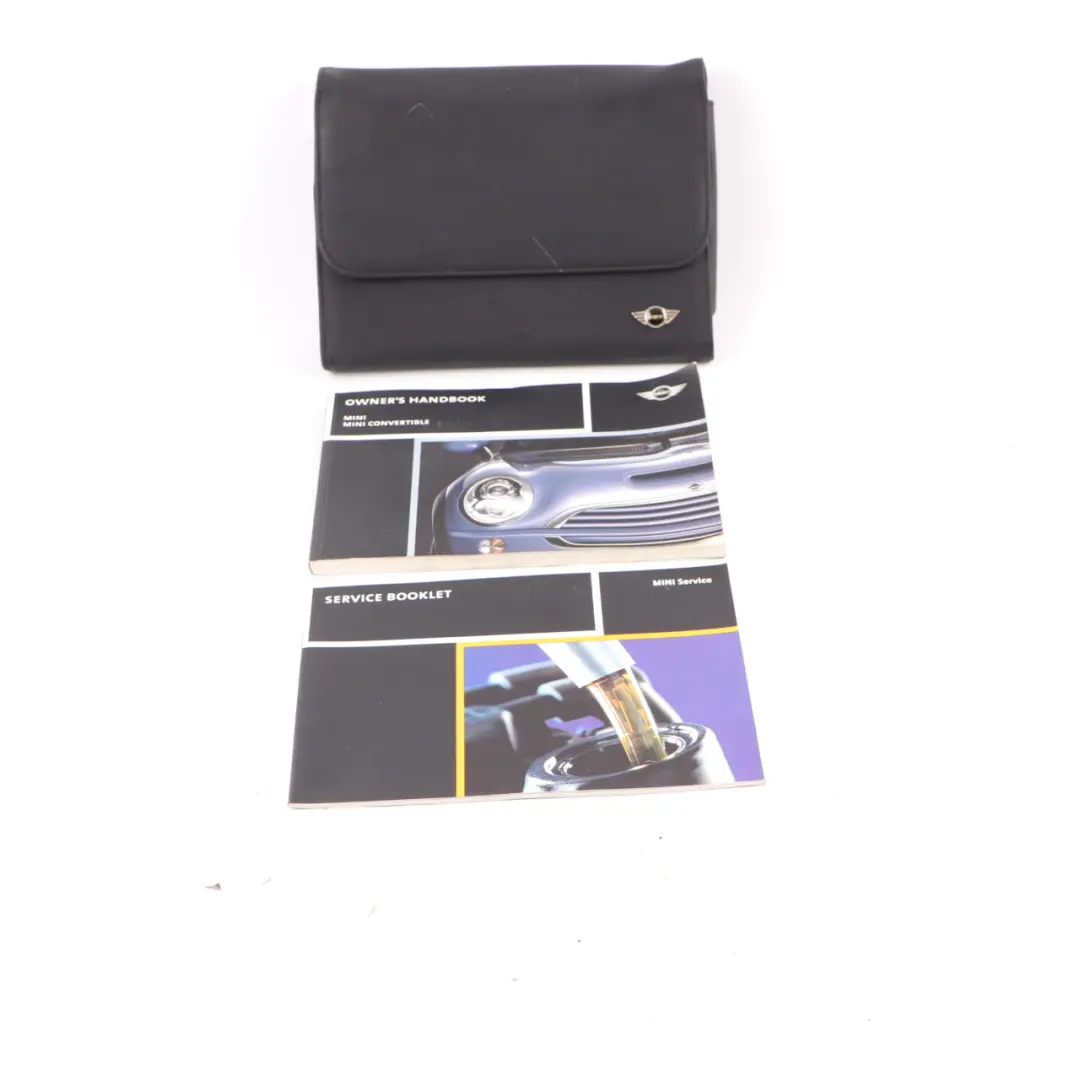 Mini R50 R53 Service Booklet Owner's Handbook Pouch Case Wallet Set - SKU 0012939-2 - Part number 0012939