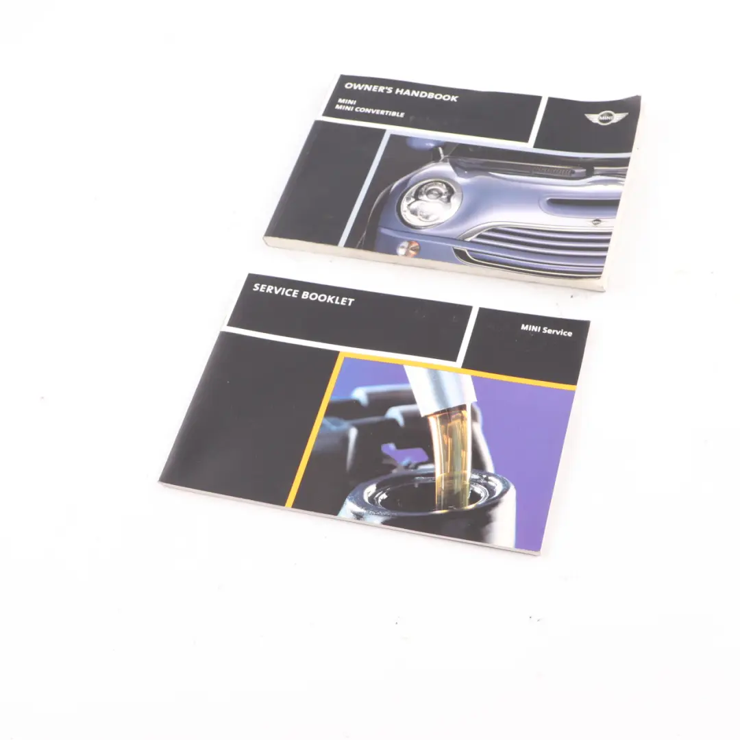 Mini R50 R53 Service Booklet Owner's Handbook Pouch Case Wallet Set - SKU 0012939-2 - Part number 0012939