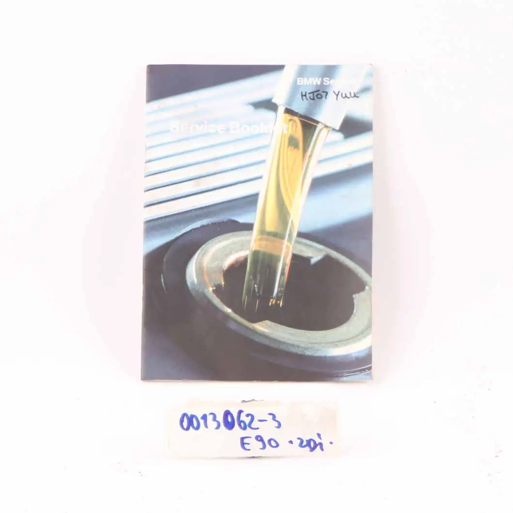 Service Booklet BMW E81 E87 E90 E91 E92 Service Book to with Part number 0013062 Service Booklet BMW E81 E87 E90 E91 E92 Service Book - SKU 0013062-3 - Part number 0013062