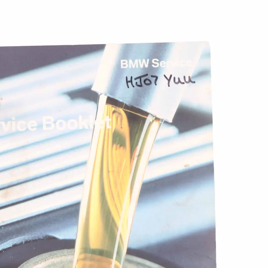 Service Booklet BMW E81 E87 E90 E91 E92 Service Book to with Part number 0013062 Service Booklet BMW E81 E87 E90 E91 E92 Service Book - SKU 0013062-3 - Part number 0013062